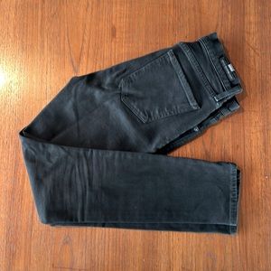 Citizens of Humanity size 24 Olivia High Rise Slim Ankle Charcoal Good